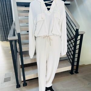 Elegant Cream Jumpsuit